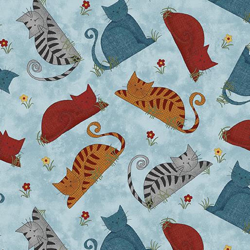 colorful cats sky