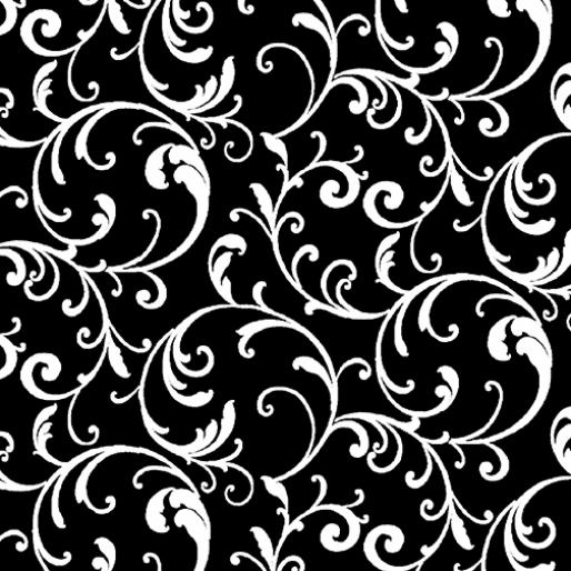 classic scroll black