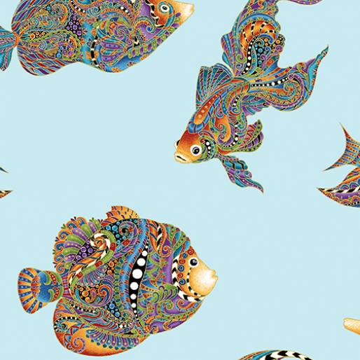 something fishy turquoise