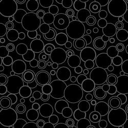 circles on black 