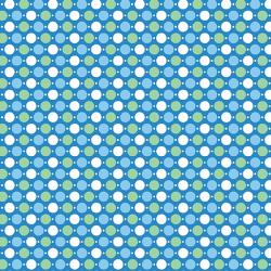 Blue and white spots on blue background