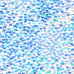 different blue butterfly confetti 