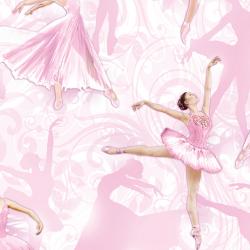 pink ballet dancers