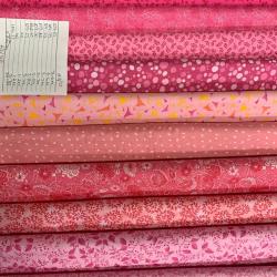 pink fabrics