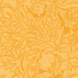 wide antique floral yellow 
