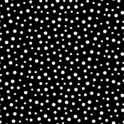 blACK and white spots
